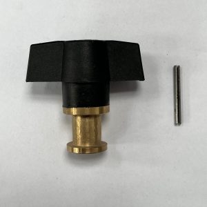 STS066 - Collared Wingnut with Split Pin