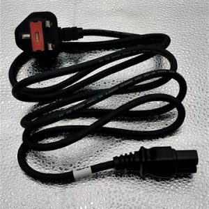STS052 IEC Cord Set, c/w 13A plug, hot condition. STS052 IEC Cord Set, c/w 13A plug, hot condition.